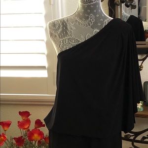 NWT Jessica Howard One Shoulder Cocktail Dress